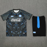 2025-26 Napoli Grey Training Short Suit