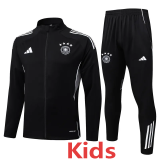 2025-26 Germany Black Kids Jacket Tracksuit #E25131(童装)