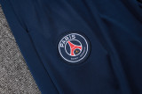 2025-26 PSG Royal blue Half Pull Tracksuit #B2585(半拉链)