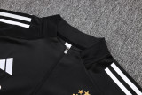 2025-26 Argentina Black Kids Half Pull Tracksuit #E25130(童装)(半拉链)