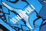 2025-26 Napoli Blue Tank top and shorts suit