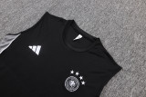 2025-26 Germany Black Tank top and shorts suit #D25165