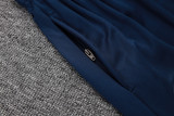 2025-26 PSG Royal blue Half Pull Tracksuit #B2585(半拉链)