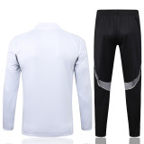 2025-26 Germany White Kids Half Pull Tracksuit #E25150(童装)(半拉链)