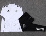 2025-26 Germany White Kids Half Pull Tracksuit #E25150(童装)(半拉链)