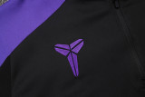 2025-26 BAR Black Half Pull Tracksuit #B2558(半拉链)