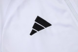 2025-26 Germany White Kids Half Pull Tracksuit #E25150(童装)(半拉链)