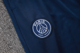 2025-26 PSG Jordan Royal blue Kids Half Pull Tracksuit #E25154(童装)(半拉链)
