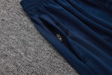 2025-26 PSG Jordan Royal blue Kids Half Pull Tracksuit #E25154(童装)(半拉链)