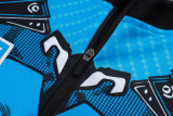 2025-26 Napoli Blue Kids Half Pull Tracksuit #E25152(童装)(半拉链)