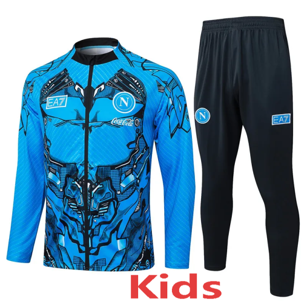 2025-26 Napoli Blue Kids Jacket Tracksuit #E25158(童装)