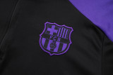2025-26 BAR Black Half Pull Tracksuit #B2558(半拉链)