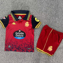 2025-26 La Coruna Away Kids Soccer Jersey