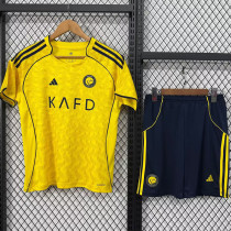 2025-26 AL-Nassr Home Kids Soccer Jersey