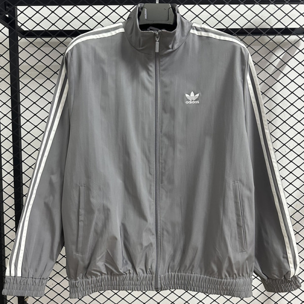 2025 New AD Gray Windbreaker