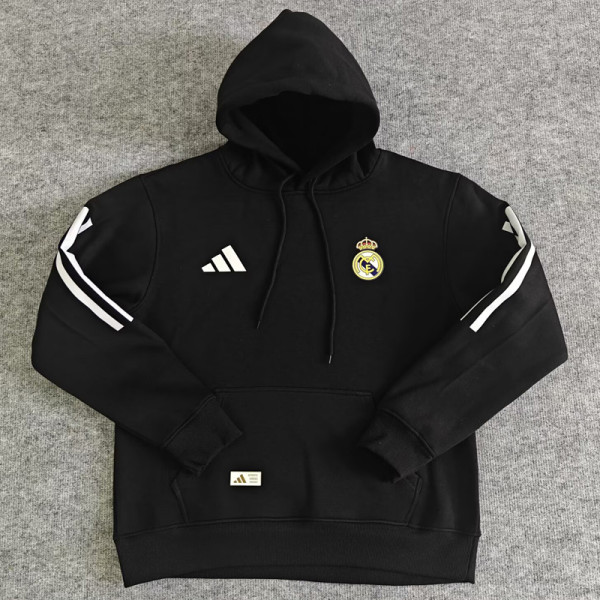 2025-26 RMA Black Hoody 黑色(加绒)