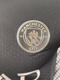 2025-26 Man City Away Long Sleeve Player Version Soccer Jersey (长袖球员)