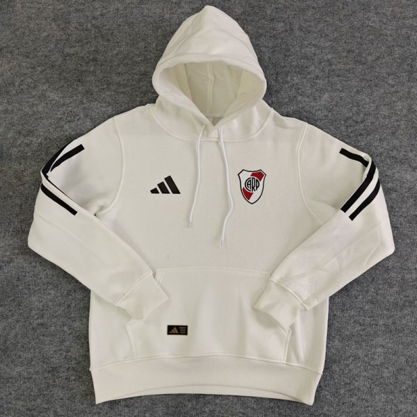 2025-26 River Plate White Hoody 白色(加绒)