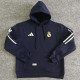 2025-26 RMA Royal blue Hoody 宝蓝色(加绒)