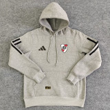2025-26 River Plate Gray Hoody 灰色(加绒)
