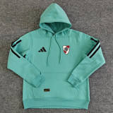 2025-26 River Plate Light green Hoody 浅绿色(加绒)