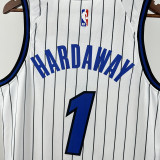2025-26 Magic HARDAWAY #1 White Top Quality Hot Pressing NBA Jersey(条纹)