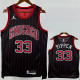 2025-26 BULLS PIPPEN #33 Black Top Quality Hot Pressing NBA Jersey (Trapeze Edition) 飞人版