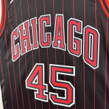 2025-26 BULLS JORDAN #45 Black Top Quality Hot Pressing NBA Jersey (Trapeze Edition) 飞人版