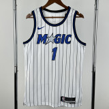 2025-26 Magic HARDAWAY #1 White Top Quality Hot Pressing NBA Jersey(条纹)