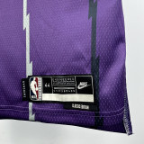 2025-26 Raptors CARTER #15 Purple Retro Top Quality Hot Pressing NBA Jersey