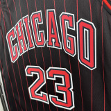 2025-26 BULLS JORDAN #23 Black Top Quality Hot Pressing NBA Jersey (Trapeze Edition) 飞人版