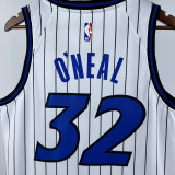2025-26 Magic O'NEAL #32 White Top Quality Hot Pressing NBA Jersey(条纹)