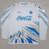 2025-26 Napoli White Blue Long Sleeve Training (长袖)