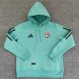 2025-26 Lyon Light green Hoody 浅绿色(加绒)
