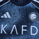 2025-26 AL-Nassr Away Kids Player Version Soccer Jersey (球员童装)