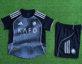 2025-26 AL-Nassr Away Kids Player Version Soccer Jersey (球员童装)