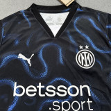 2025-26 INT Black Special Edition Training shirts (蛇纹)