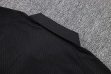 2025-26 Ajax Black Short shirts and Long trousers Suit #C2565