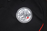 2025-26 Ajax Black Short shirts and Long trousers Suit #C2565