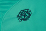 2025-26 Fluminense Green Half Pull Tracksuit #B2594(半拉链)