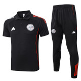 2025-26 Ajax Black Short shirts and Long trousers Suit #C2565