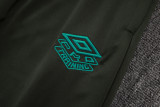 2025-26 Fluminense Green Half Pull Tracksuit #B2594(半拉链)