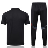 2025-26 Ajax Black Short shirts and Long trousers Suit #C2565