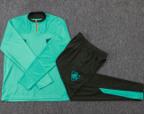 2025-26 Fluminense Green Half Pull Tracksuit #B2594(半拉链)