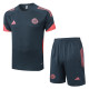2025-26 Bayern Dark gray Training Short Suit #D25169