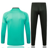 2025-26 Fluminense Green Half Pull Tracksuit #B2594(半拉链)