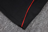 2025-26 Ajax Black Short shirts and Long trousers Suit #C2565