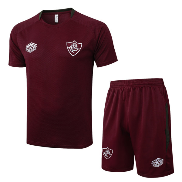 2025-26 Fluminense Jujube red Training Short Suit #D25179