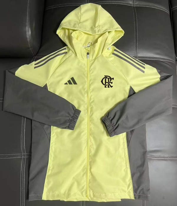 2025-26 Flamengo Yellow Windbreaker