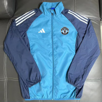 2025-26 Man Utd Lake blue Windbreaker